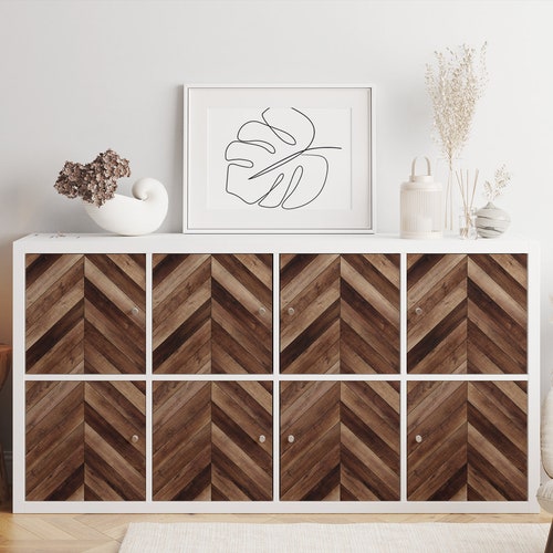 Ikea Kallax Expedit Decal Wooden Parquet Rack Sticker Etsy UK