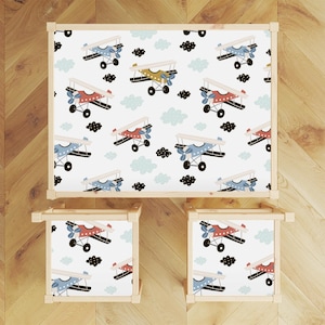 Ikea LATT Table and Chairs Decals \ Soaring Skyplanes \ Table Sticker \ Removable Furniture Decals \ Peel and Stick \ Ikea Vinyl Decal