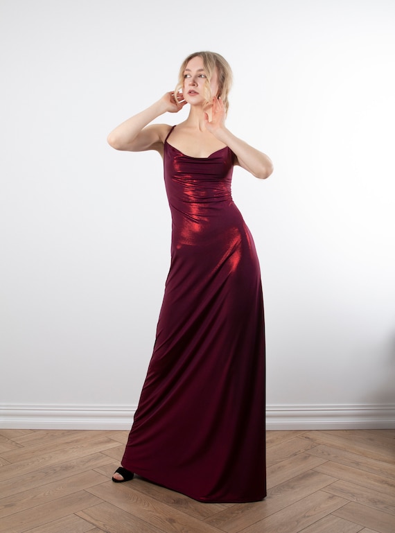 princess polly baby blue dress Burgundy Prom Dress