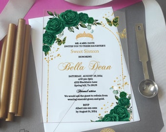 Acrylic Wedding Invitations Acrylic Invitation Wedding Acrylic Invitations Clear Invitations Luxury Invitations Stylish Invitations.