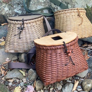Fishing Creel or Foraging Basket- Handmade in the Adirondacks, NY
