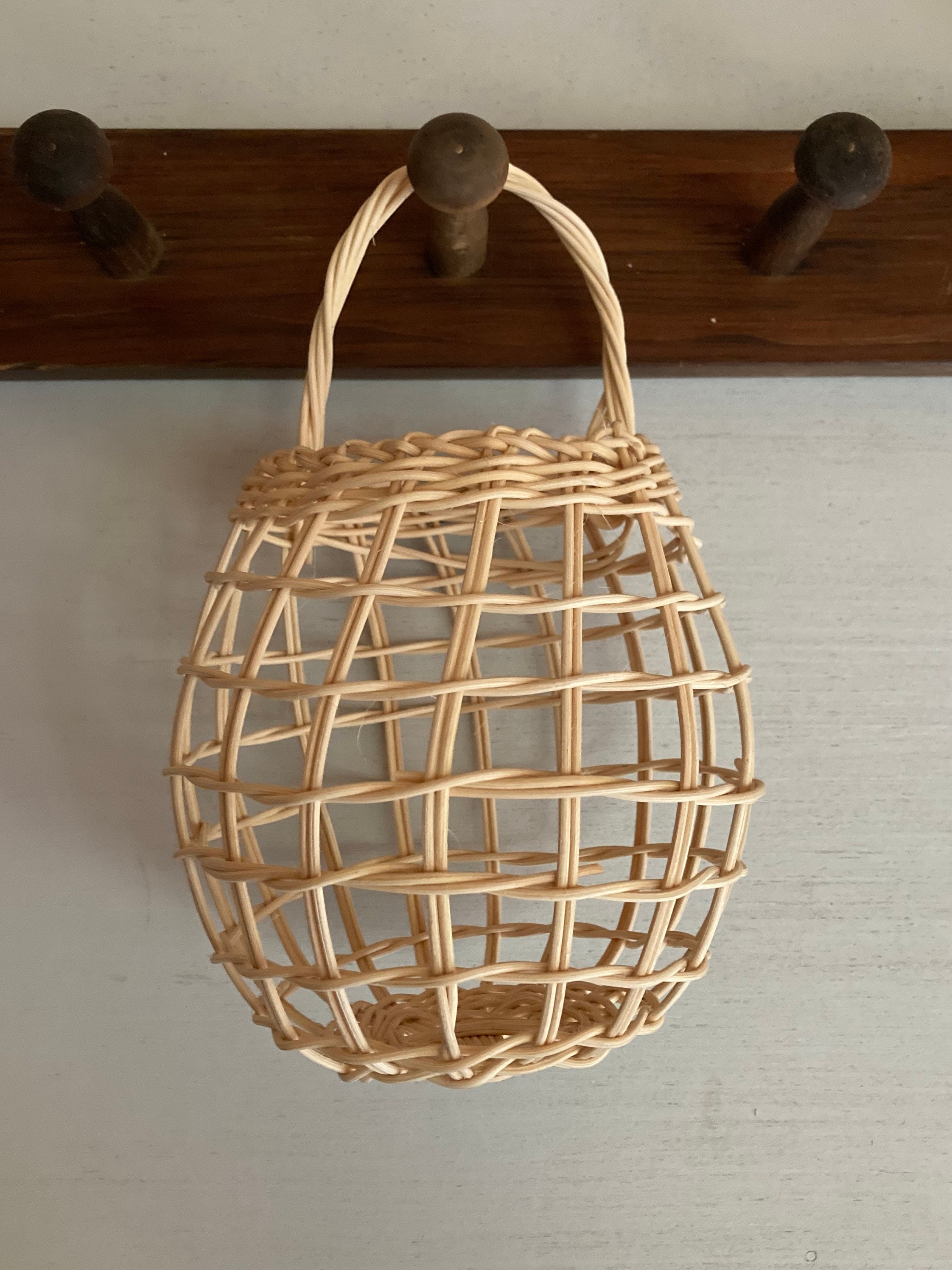 2 Piece Setgarlic and Onion Baskets Handmade in the US Etsy