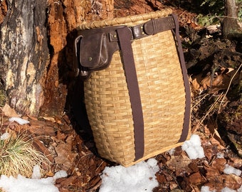 Adirondack Pack Basket- Tapper - Traditional- Bushcraft Foraging Backpack “Colvin”