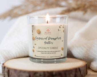 Sugar Pumpkin Butter | Soy Wax Candle | Gifts for Her | Gifts For Him | Arizona Candle | Wellness Gift | Room Scent | Holiday Gift
