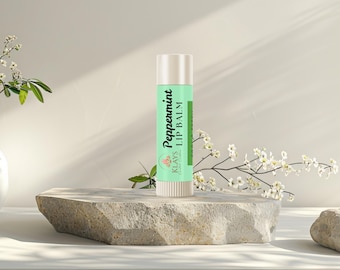 Peppermint Lip Balm | Cosmetics | Lips | Make Up | Gifts For Her | Beauty | Lip Shine | Beauty Balm