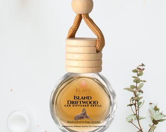 Island Driftwood | Car Diffuser | Gifts for Her | Gifts For Him | Car Scent | Holiday Gift | Car Freshner | Car Aroma