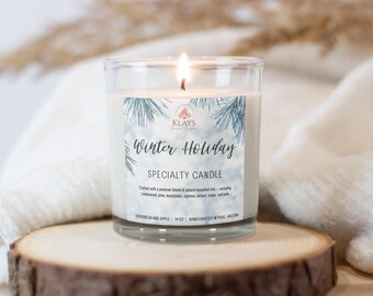 Winter Holiday | Soy Wax Candle | Gifts for Her | Gifts For Him | Arizona Candle | Wellness Gift | Room Scent | Holiday Gift