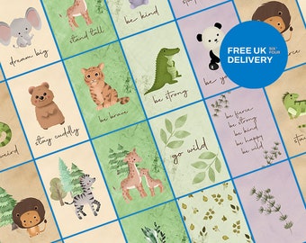 Animal Wall Collage Kit 20 Physical Prints - Etsy Animal Wall Collage Kit 20 Physical Prints - Etsy