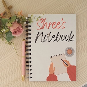 Custom Stationary. Hard Back Diary. Personalised Notebook. Stylised Planner. Binded Journal.