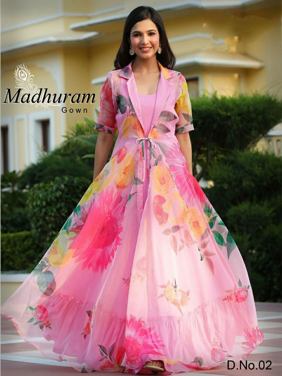 western long gown dress