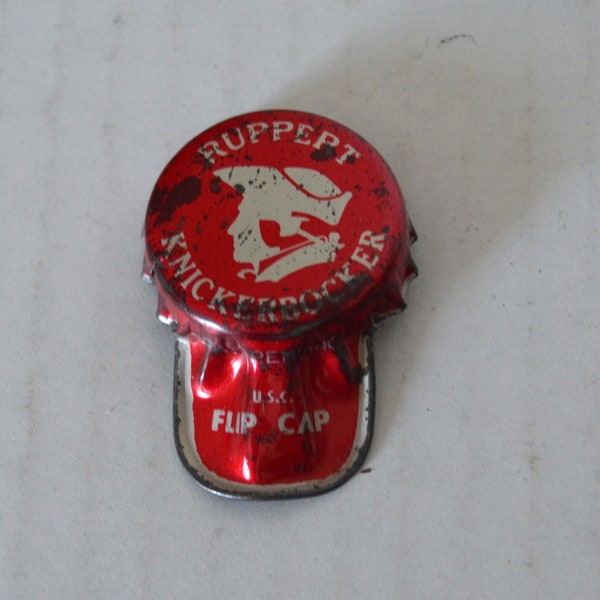 vintage Flip Cap Ruppert Knickerbocker beer bottle cap
