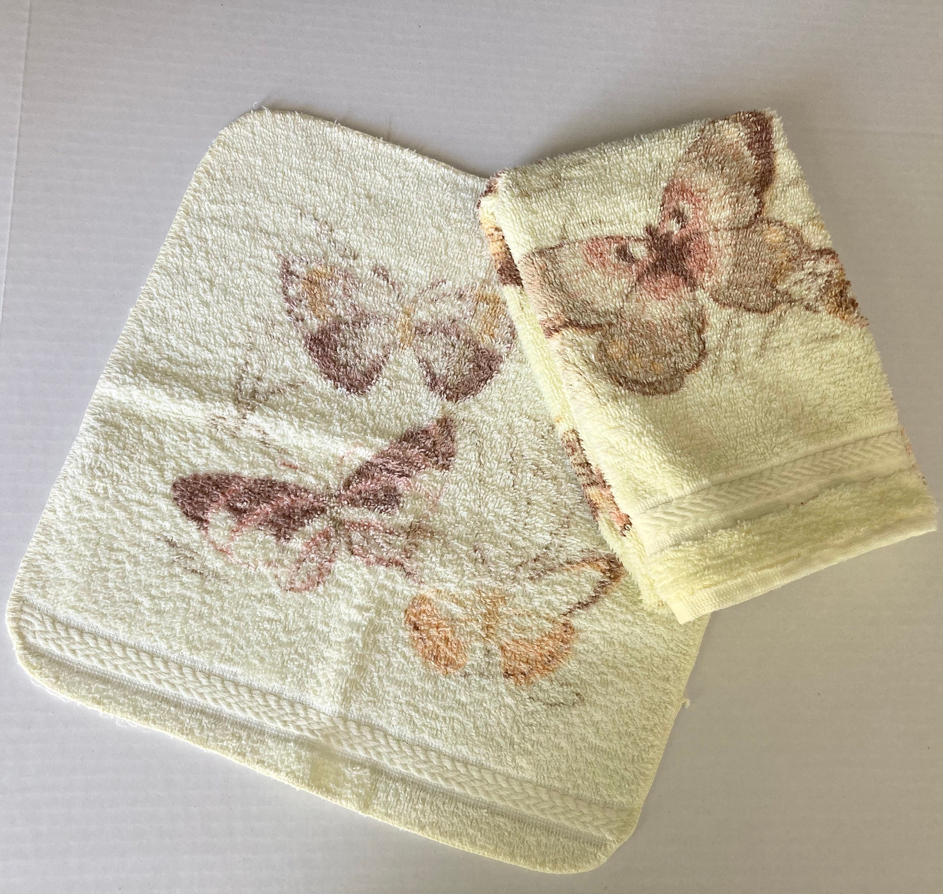 Nice Hand & Bath Towel by Malgorzata Larys
