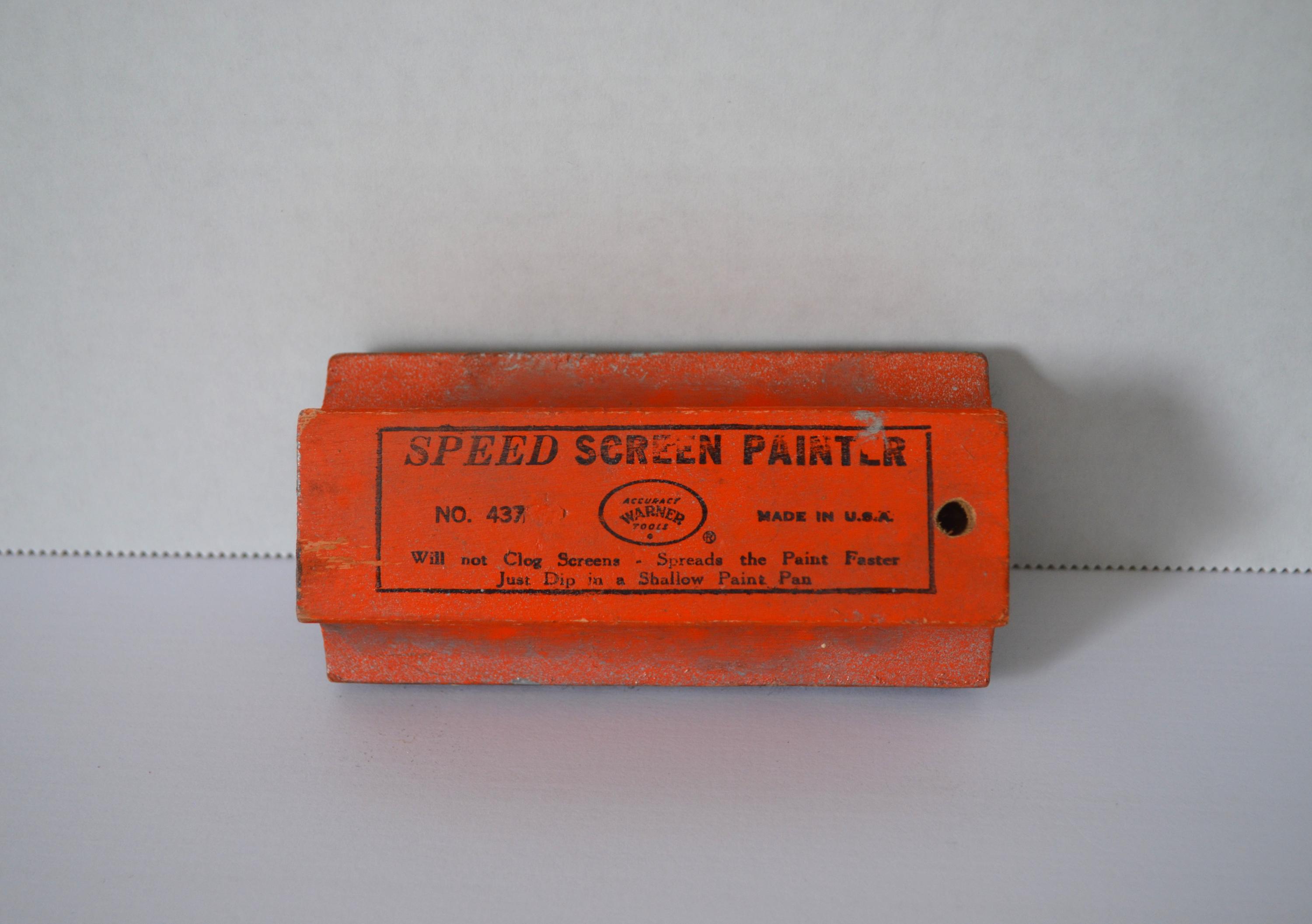 Verniciatore serigrafico vintage Warner Tools