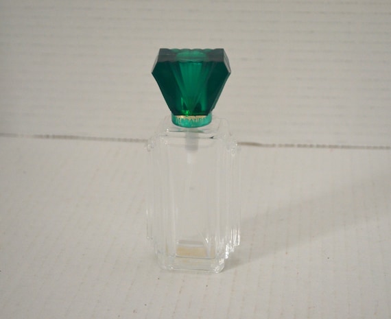 vintage Emeraude French Crystal Edition empty per… - image 1