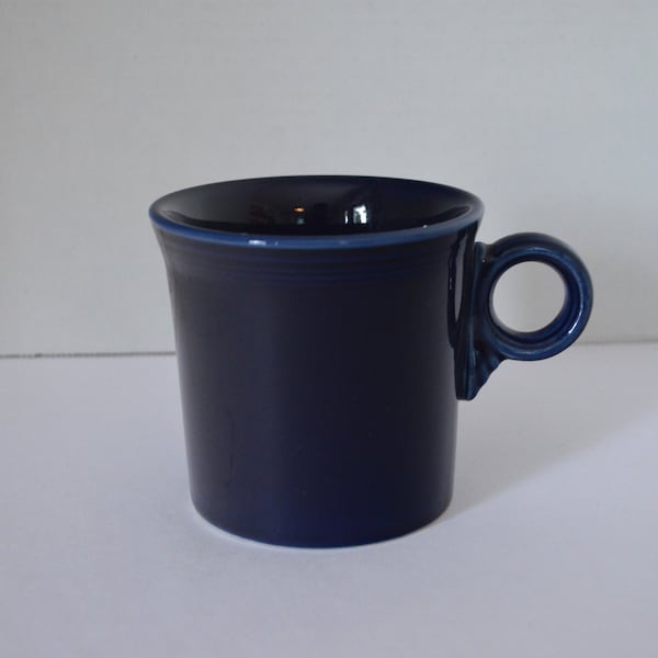 vintage Fiestaware tom and jerry cobalt mug blue mug