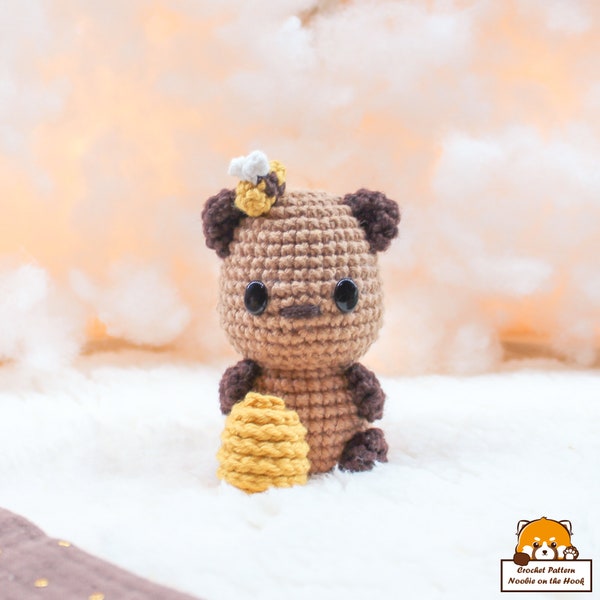 ChubBie / Pookie the Teddy Bear - crochet patterns by NoobieontheHook (Amigurumi tutorial PDF file)