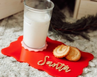 Santa's Milk & Cookie Plate