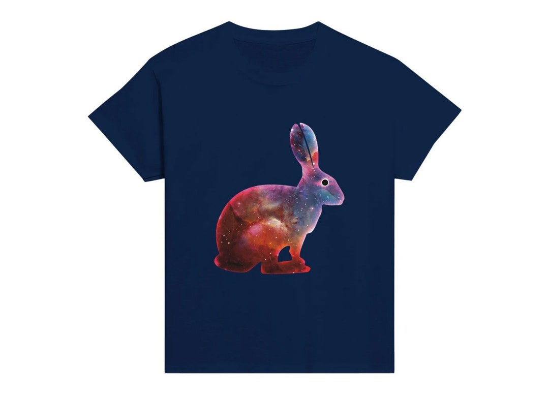 Cosmic Rabbit Us Cosmic Rabbit & Singularity Eye,classic Children's T-shirt,crew Neck ...