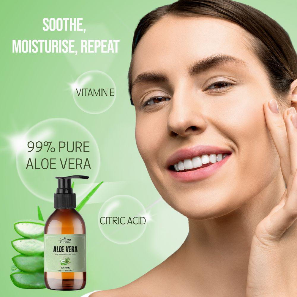 Aloe Vera Gel - 99% Pure Aloe 250ml Supplied in a Bottle With a Pump - Etsy