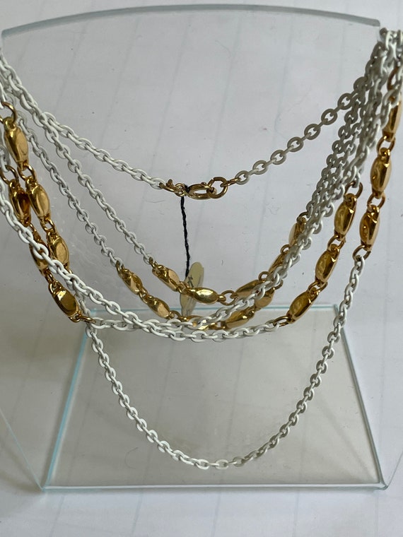 Vintage Crown Trifari Long Necklace