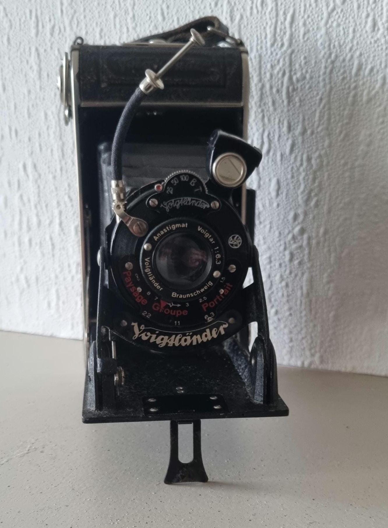 Appareil Photo Voigtländer à Soufflet 6x9 - Anastigmat Voigtar 1:6.3