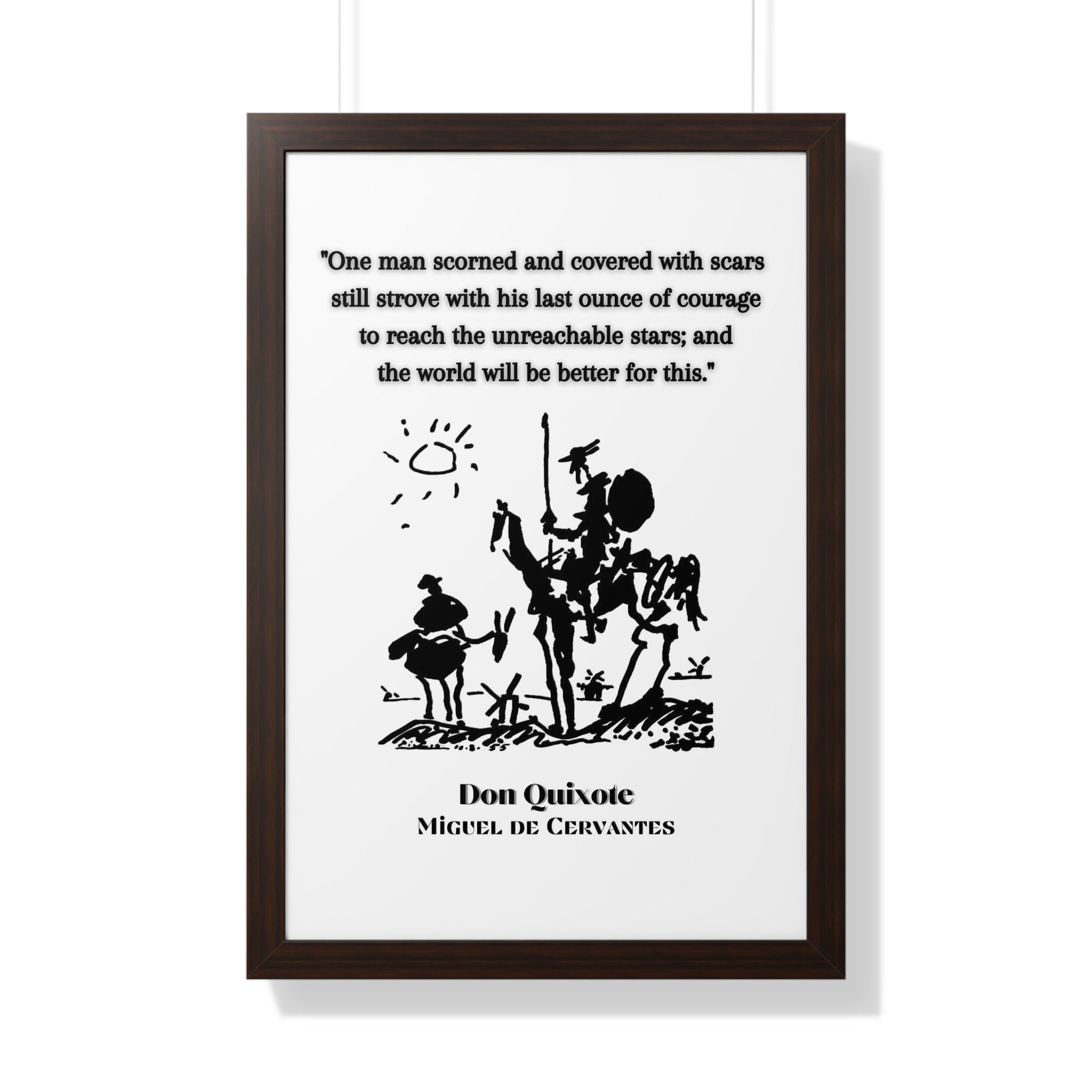 Quixote - Don Etsy Art