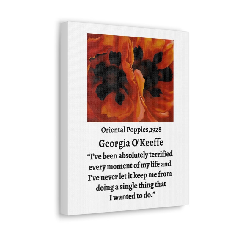 Custom O'KEEFFE 2 Canvas Gallery Wrap - Etsy