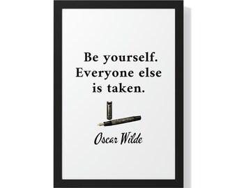 Oscar Wilde - Be yourself; everyone else is already taken. in JPG