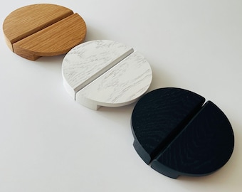 OAQ Circular Cabinet Handles,Modern Drawer Pulls, Set of 2