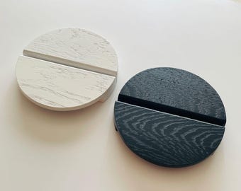 Oak Wood Half Moon Cabinet Handles: Modern Drawer Pulls