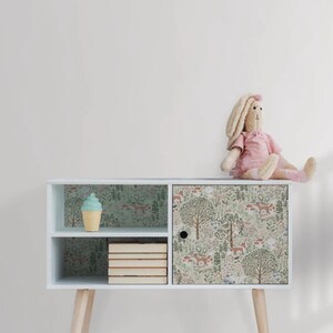 Folklore Forest Wallpaper by Clara Jean Design peel and - Etsy