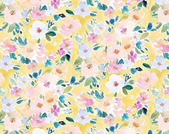 Summer Lovin' Collection: Summer Wash Yellow Fabric