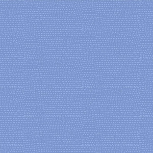 Op de afbeelding: Een effen periwinkle blauwe stof met een subtiele gestippelde textuur. Het patroon bestaat uit kleine, onregelmatig geplaatste stippen, waardoor een visueel interessante oppervlakte ontstaat. Het algemene effect is een zachte, getextureerde uitstraling, geschikt voor diverse knutselprojecten.