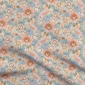 Exclusive Designer Fabric: Forever Young in Light Blue Gray