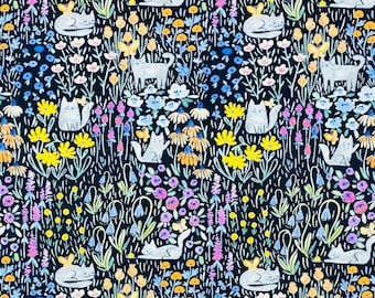 Vanity Fur Collection: Kitty Garden Fabric