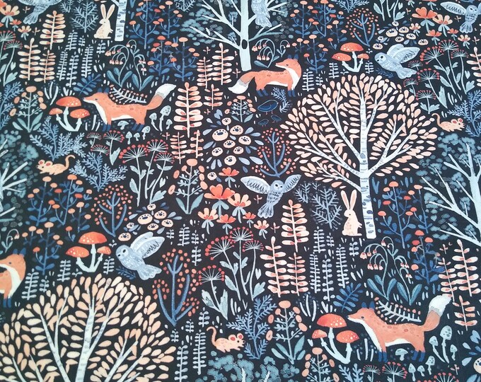 Folklore Forest Wallpaper by Clara Jean Design peel and Stick - Etsy