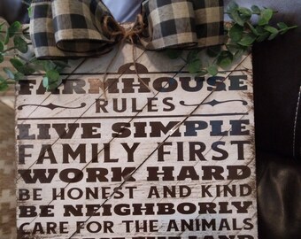 Farmhouse Rules