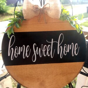 Home Sweet Home deurhanger