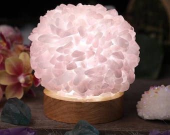 Gemstone Crystal Lamp