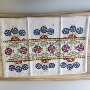 Vintage Hungarian Buzsaki Pillow Cover