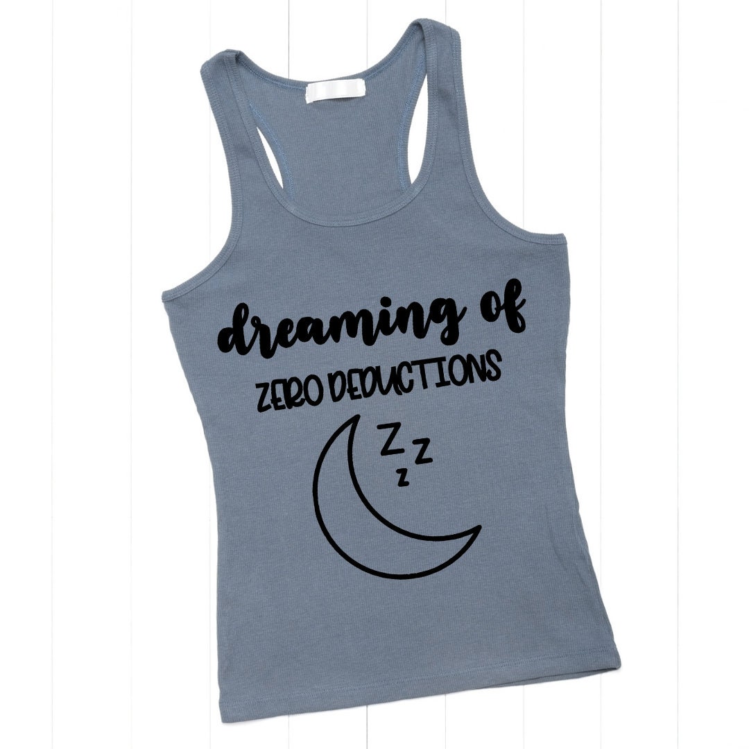 Dreaming of Zero Deductions Svg Cheer Etsy