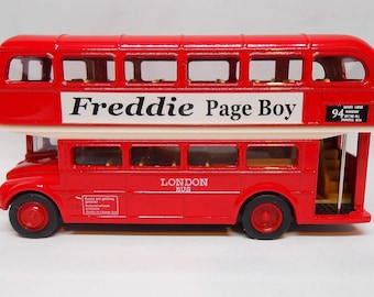Wedding Day Personalised Name BUS Page Boy Gift Best Man Usher Ring Bearer Gift Toy Car All Wedding Roles AVAILABLE New