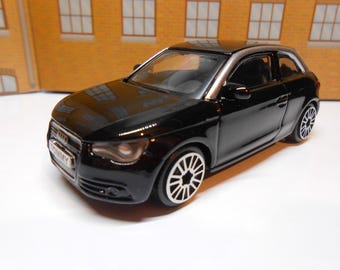 PERSONALISED PLATES Audi A1 Toy Car Model boy girl dad mom uncle grandad brother Birthday Christmas gift present New Boxed 1:43 scale