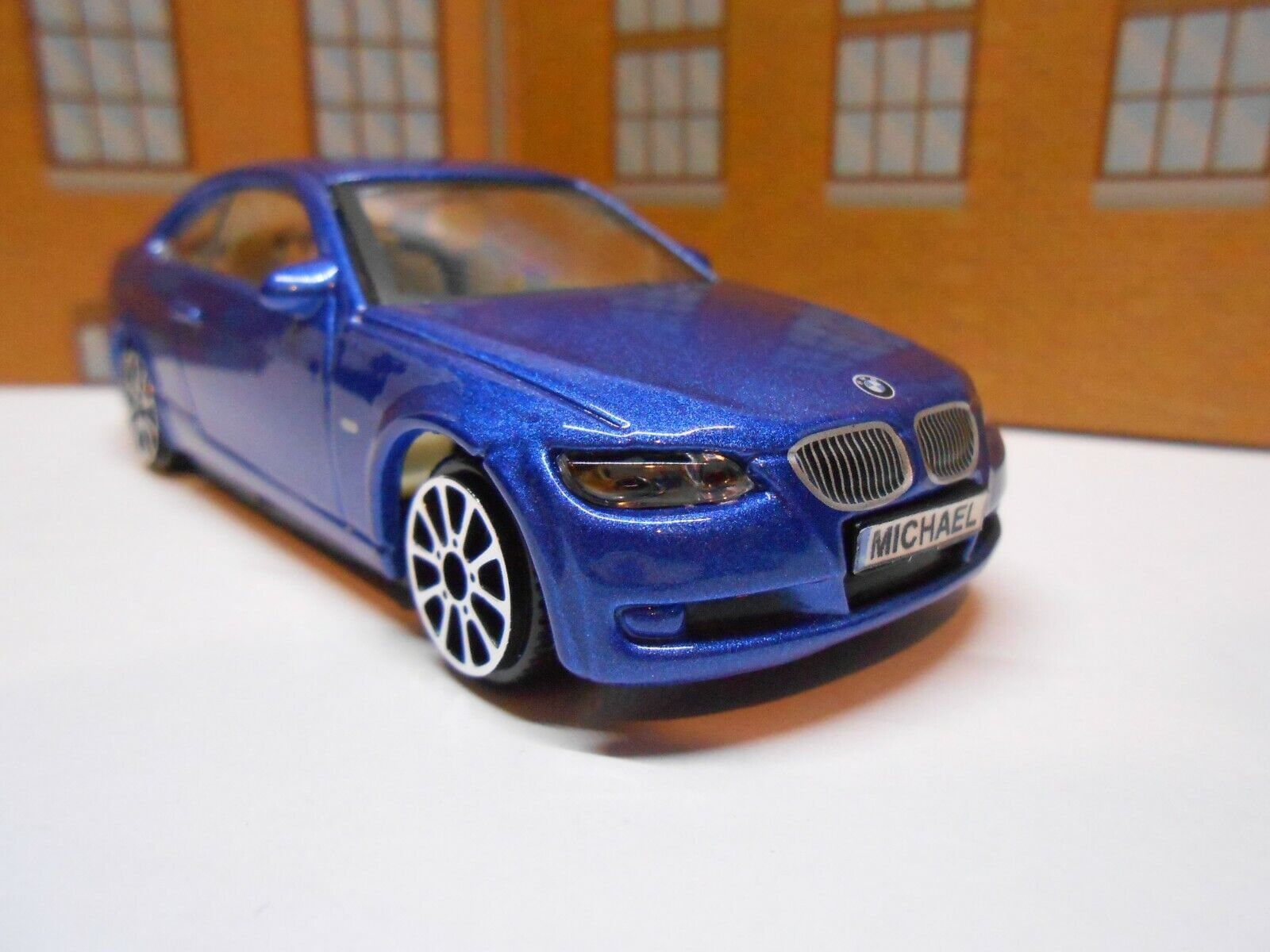 Blue toy car sale