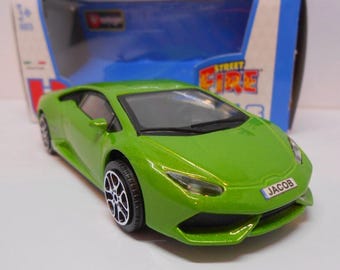 Lamborghini Huracan PERSONALISED PLATES Toy Car Model boy girl dad mom uncle grandad  Birthday Christmas gift present New Boxed 1:43 scale