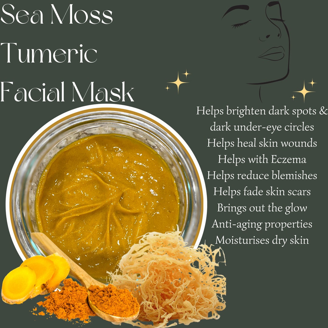 Sea Moss Facial Mask Etsy