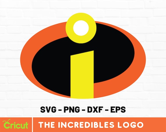 The Incredibles Logo SVG: Vector Clipart, Vinyl Decal (Digital Download)
