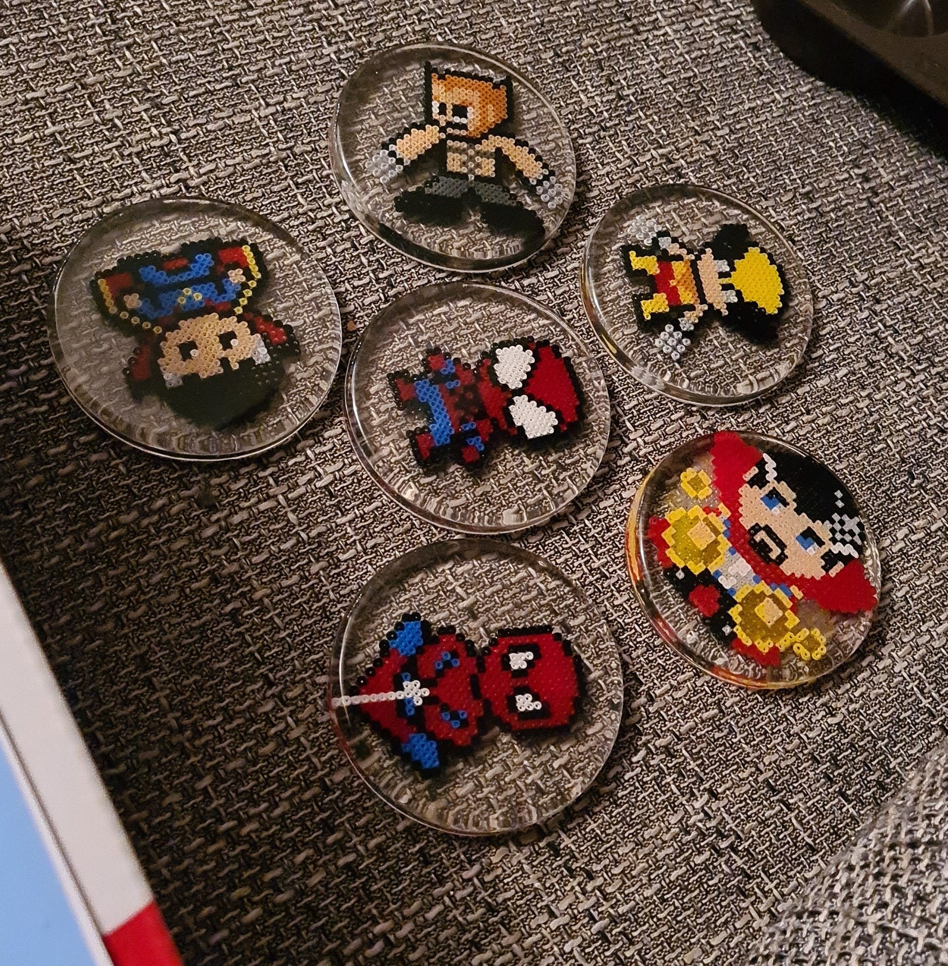 Dessous de Verre en Résine