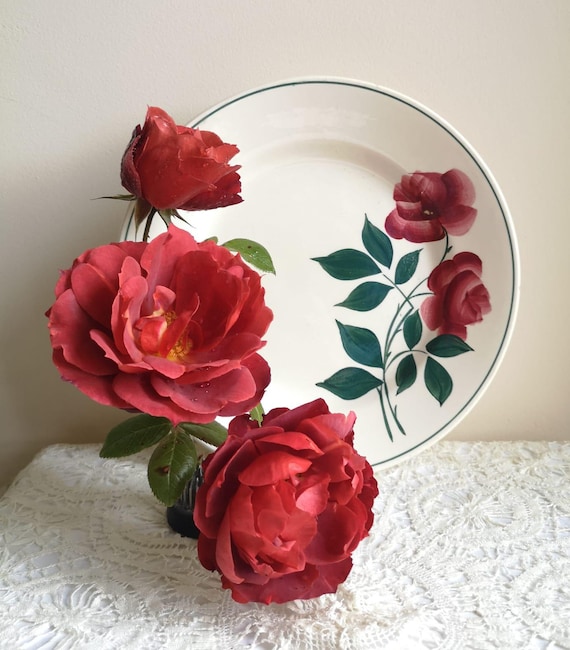 フランスアンティーク 花柄 コンポティエ ケーキスタンド フランスアンティーク 花柄 コンポティエ ケーキスタンド ビレロイ