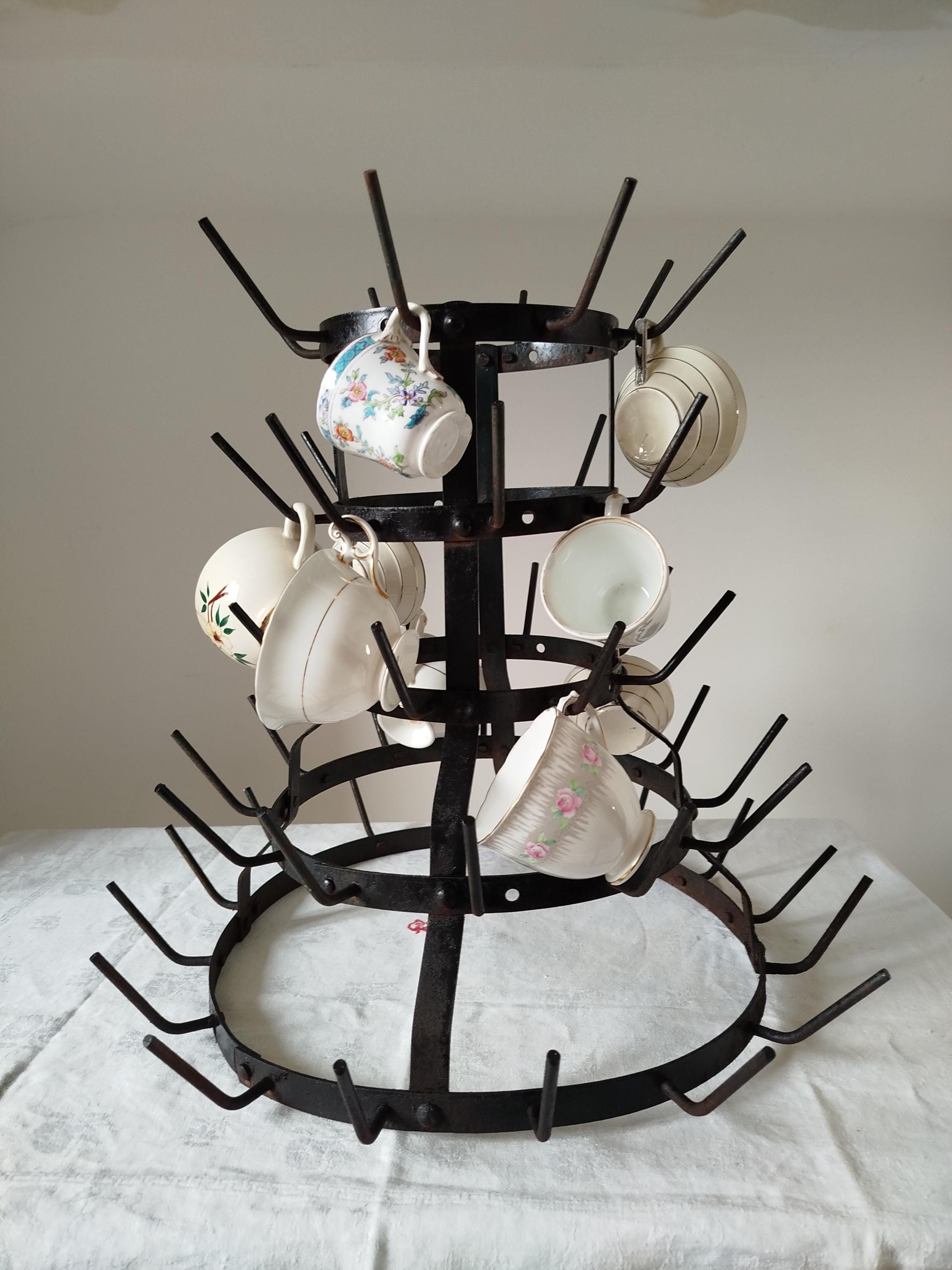 French Antique Bottle Drying Rack - Etsy